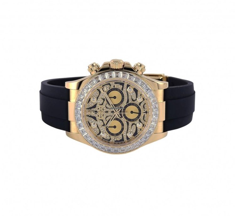 Rolex Daytona 116588tbr Automatic Yellow Gold Good