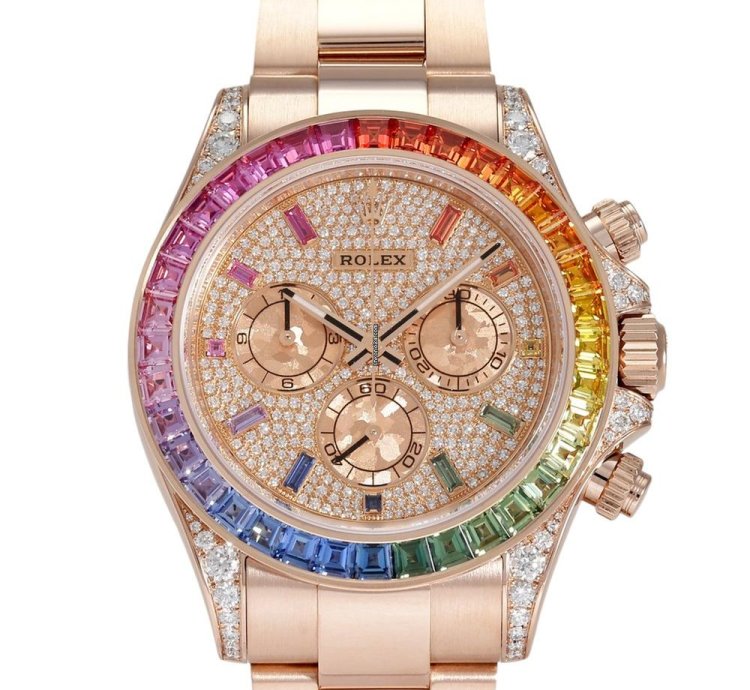 Rolex Daytona 116595rbow Automatic Red Gold Good