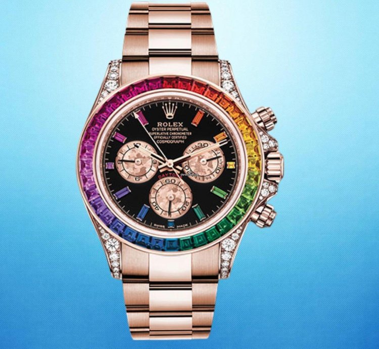 Rolex Daytona 116595rbow Rainbow Daytona New