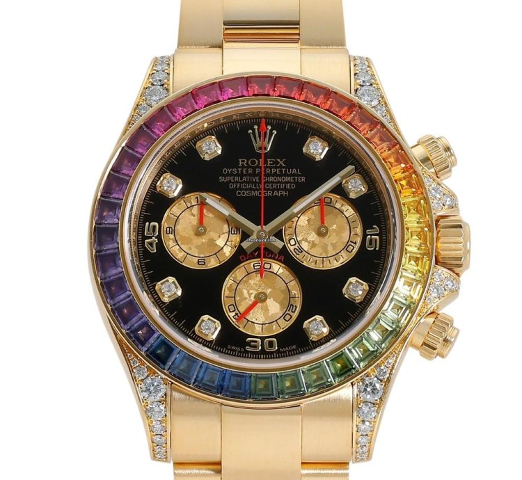 Rolex Daytona 116598rbow Automatic Yellow Gold Good