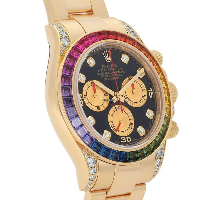 Rolex Daytona 116598rbow Automatic Yellow Gold Good