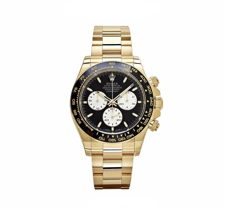 Rolex Daytona 126528ln Le Mans Yellow Gold Black Dial