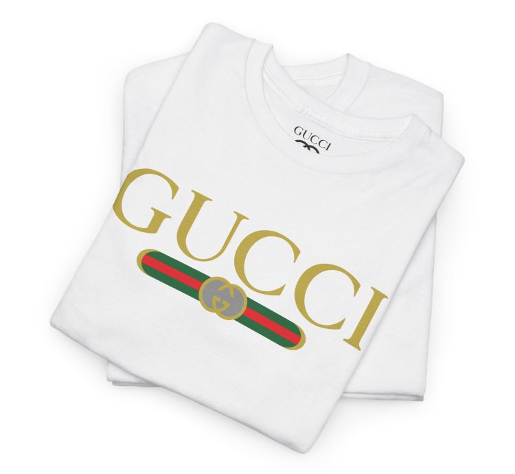 Gucci Gg Logo White T-shirt - Size Usa