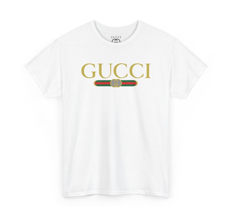 Gucci Gg Logo White T-shirt - Size Usa