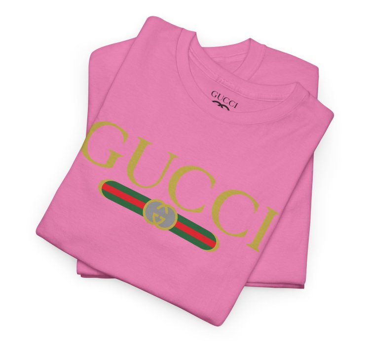 Gucci Gg Logo Pink T-shirt - Size Usa