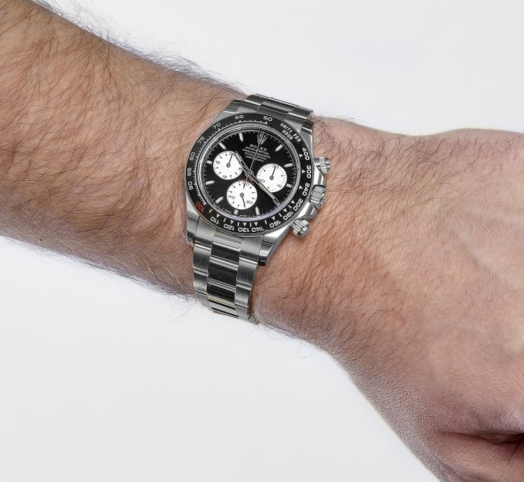 Rolex Daytona 126529ln Le Mans White Gold Black Dial 2023