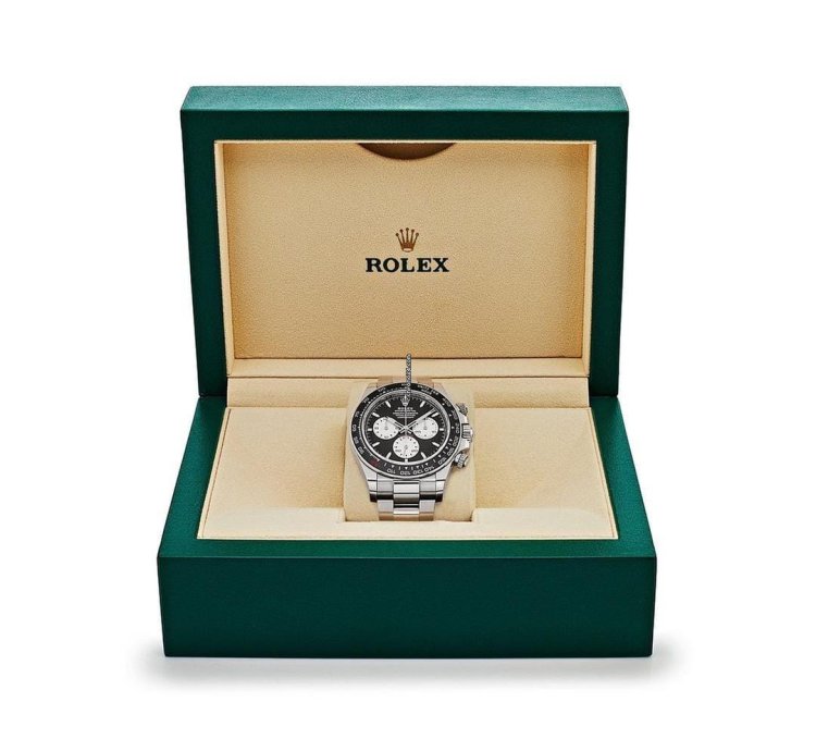 Rolex Daytona 126529ln Le Mans White Gold Black Dial 2023