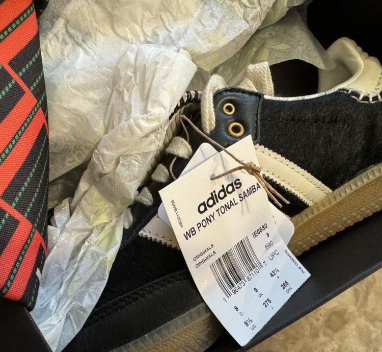 Adidas Wales Bonner Leather Sneakers