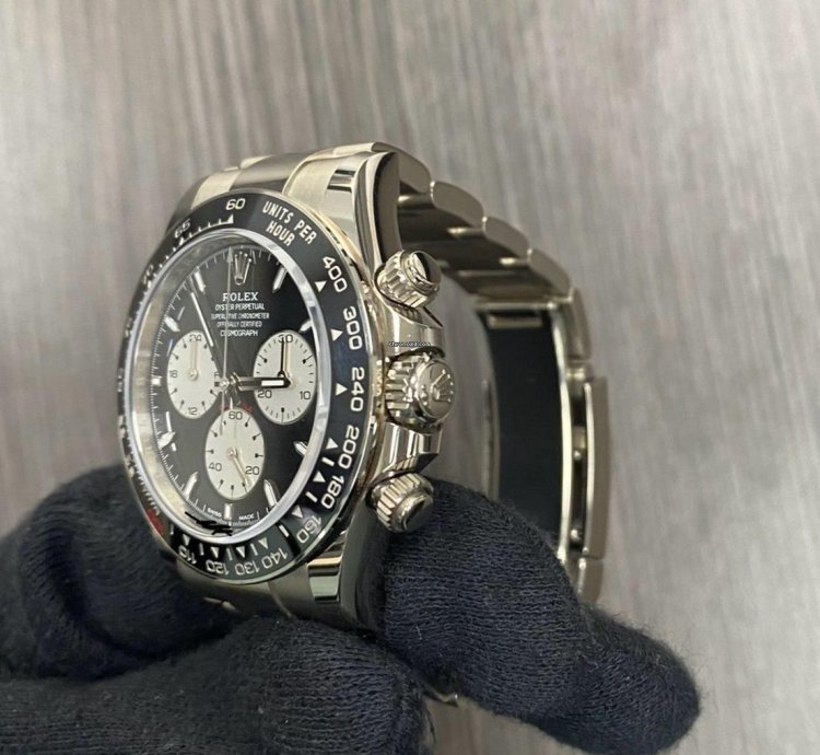 Rolex Daytona 126529ln Lemans Daytona White Gold