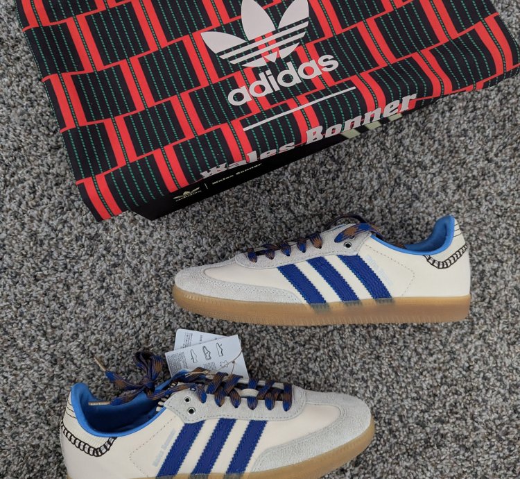 Adidas Wales Bonner Nylon Samba Wonder Clay Royal