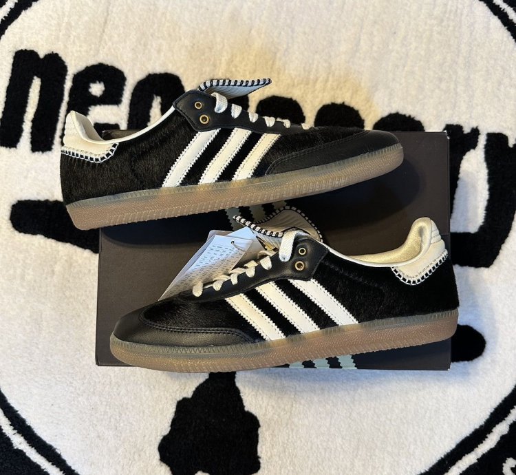 Adidas Wales Bonner Samba Pony Tonal Core Black