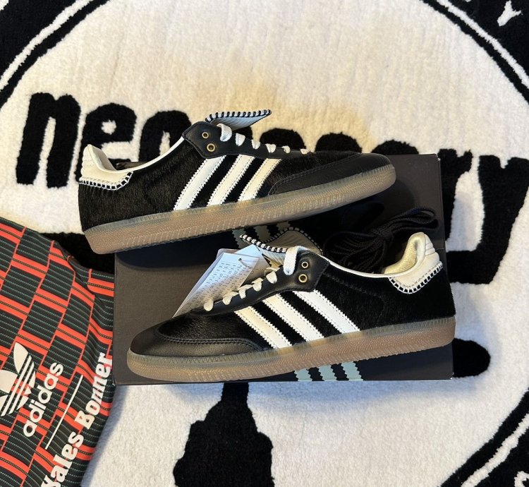 Adidas Wales Bonner Samba Pony Tonal Core Black