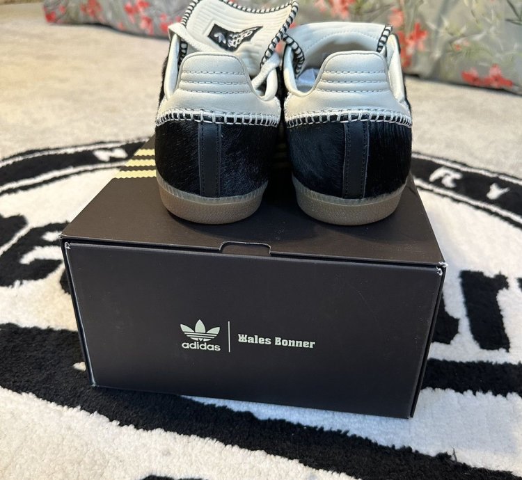 Adidas Wales Bonner Samba Pony Tonal Core Black
