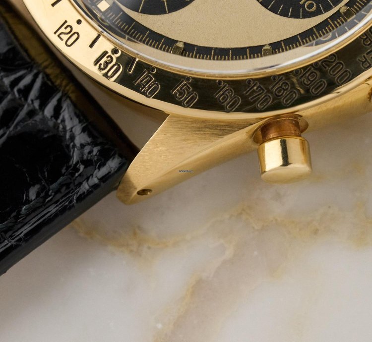 Rolex Daytona 6239 - Champagne Paul Newman Dial - 18k Yellow Gold - Excellent Conditions