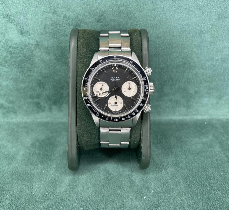 Rolex Daytona 6240 Vintage Rare Black Dial