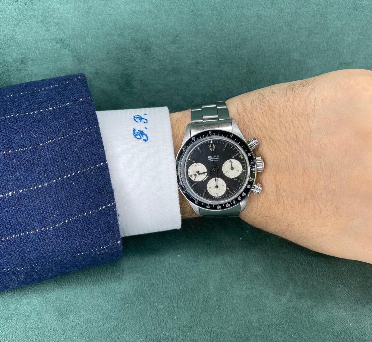 Rolex Daytona 6240 Vintage Rare Black Dial