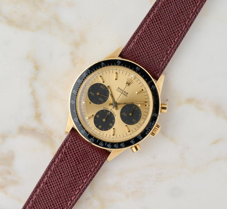 Rolex Daytona 6241 - 14k Yellow Gold - Champagne Dial - Excellent Conditions