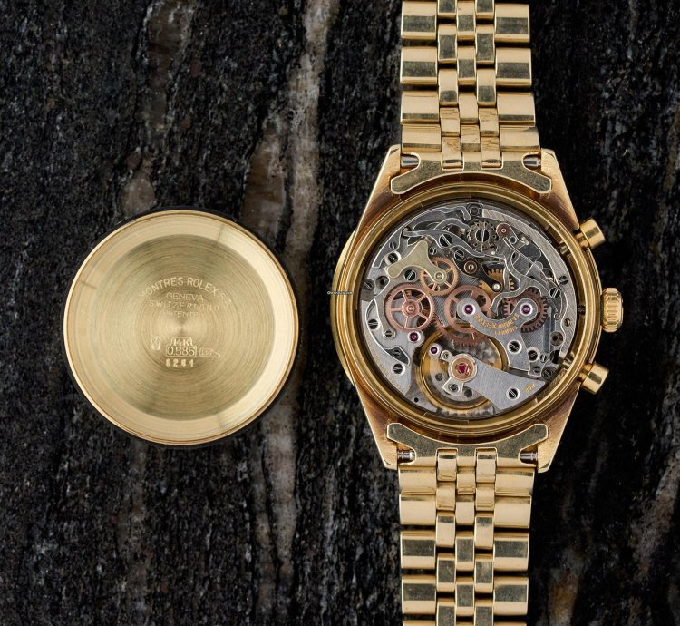 Rolex Daytona 6241 - 14k Yellow Gold - Copper Tone Dial - Excellent Conditions - Expertise