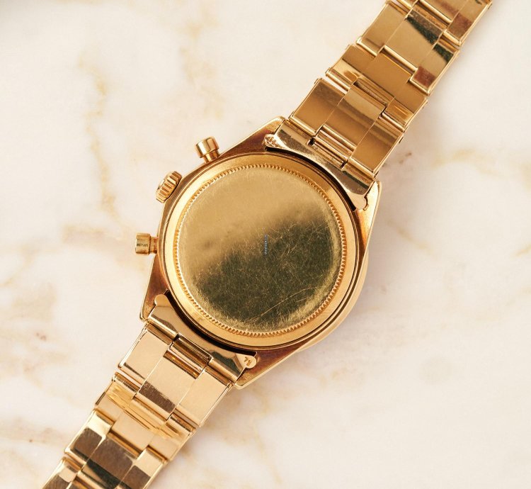 Rolex Daytona 6241 - Champagne Paul Newman Dial - 18k Yellow Gold - Oxidised Case