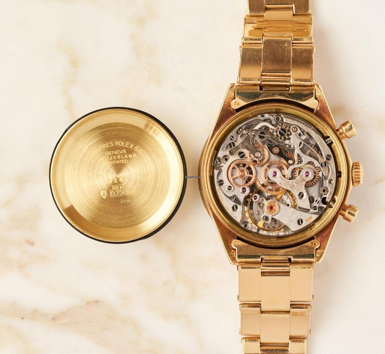 Rolex Daytona 6241 - Champagne Paul Newman Dial - 18k Yellow Gold - Oxidised Case