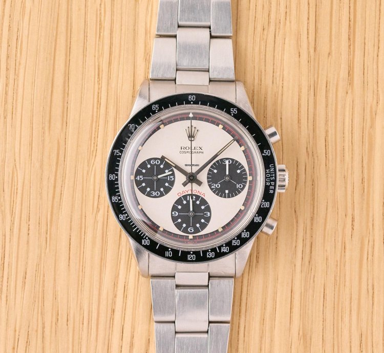 Rolex Daytona 6241 White Exotic Paul Newman Dial - Excellent Conditions