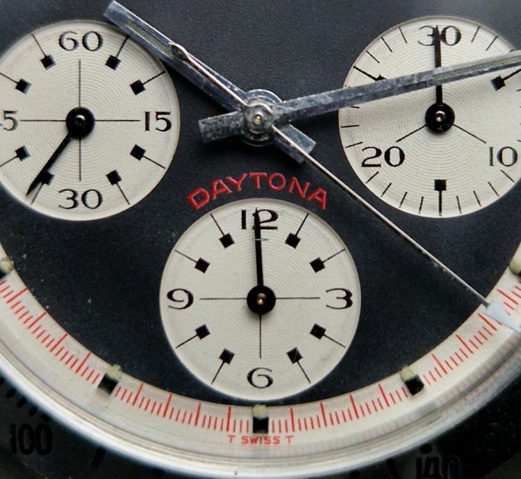 Rolex Daytona 6262 Black Paul Newman Tricolor With Carlo Pergola Expertise Top Conditions