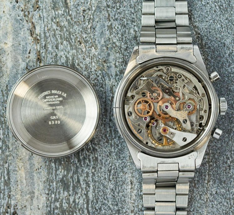 Rolex Daytona 6262 Paul Newman Black Dial Musketeer - Rare Transitional Reference