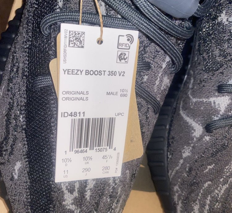 Adidas Yeezy 350 V2 Dark Salt Size 11 Ds Og All