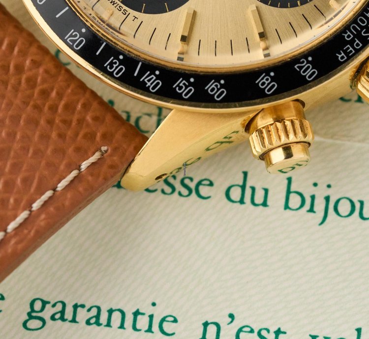 Rolex Daytona 6263 - 18k Yellow Gold - Champagne Dial - Rolex Warranty - Excellent Conditions