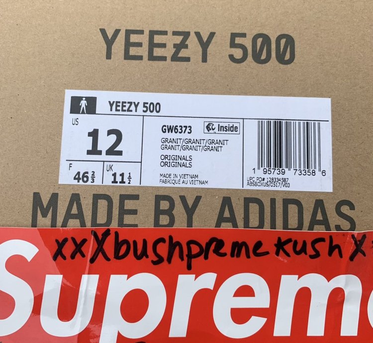 Adidas Yeezy 500 Granite