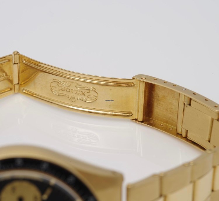 Rolex Daytona 6263 8 18k Gold 1979 Service Papers