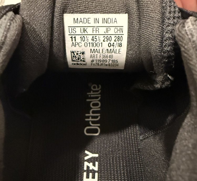 Adidas Yeezy 500 Utility Black