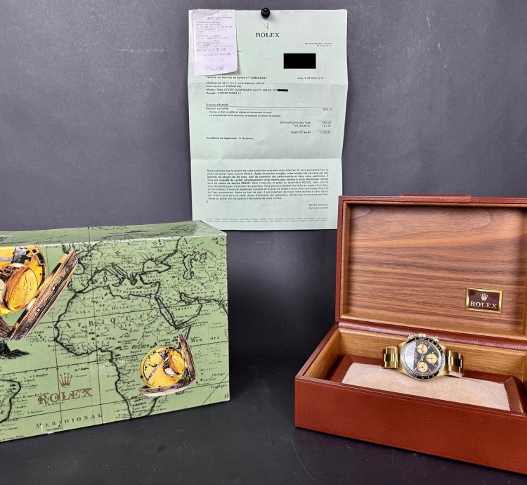 Rolex Daytona 6263 8 From 1979 With Box And Service Papers