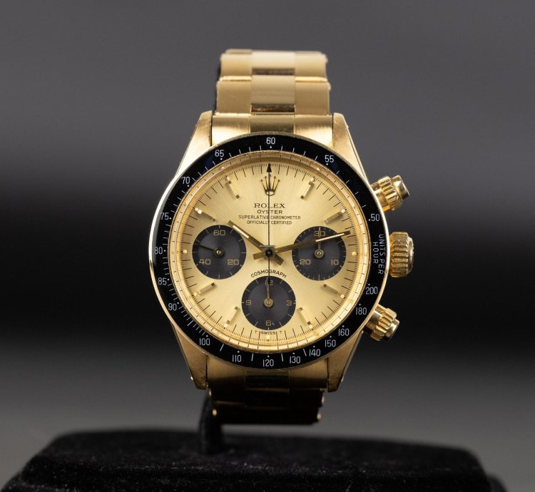 Rolex Daytona 6263 Daytona Yellow Gold All Original 1978
