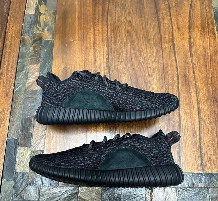 Adidas Yeezy Boost 350 Pirate Black 2023 Bb5350 Size 10 5