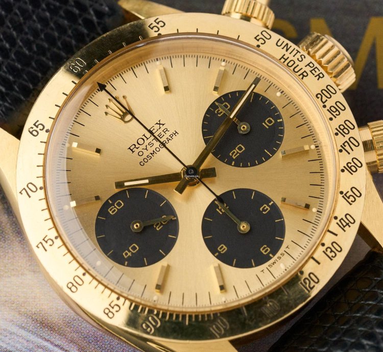 Rolex Daytona 6265 - First Series - 3 Lines Dial - Millerighe Pushers - Unpolished