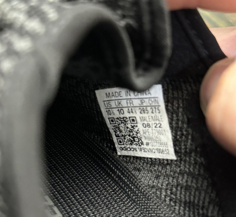 Adidas Yeezy Boost 350 Pirate Black 2023 Bb5350 Size 10 5
