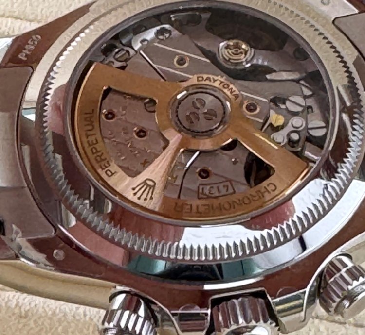 Rolex Daytona Arabic Ice Blue Dial Bugguatte Diamond Bezel Open Caseback New Reference