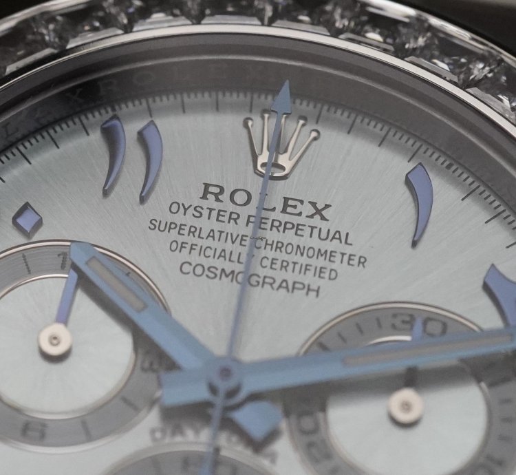 Rolex Daytona Arabic In Platinum Diamond 116576tbr