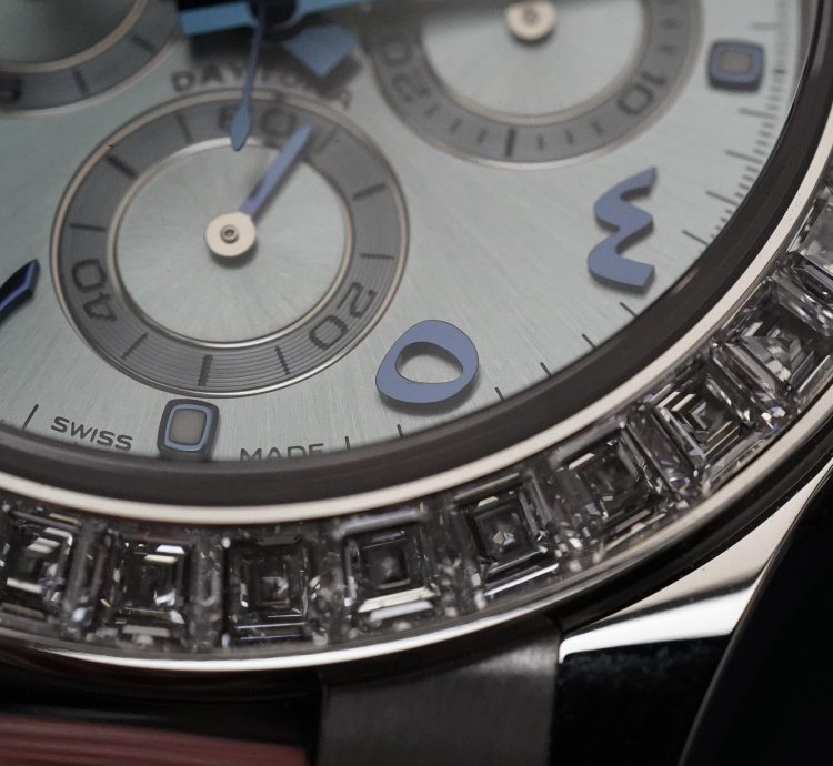 Rolex Daytona Arabic In Platinum Diamond 116576tbr