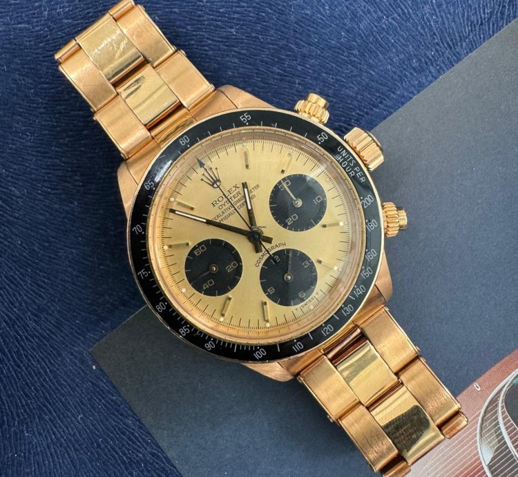 Rolex Daytona Cosmograph 18k Yellow Gold 6263 - Ats-w008201