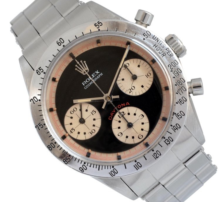 Rolex Daytona Cosmograph 6262 Daytona Exotic Paul Newman Black Dial To 3 Colors 1970