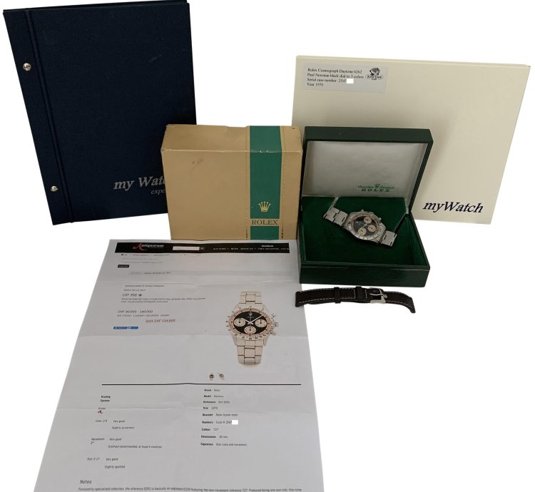 Rolex Daytona Cosmograph 6262 Daytona Exotic Paul Newman Black Dial To 3 Colors 1970