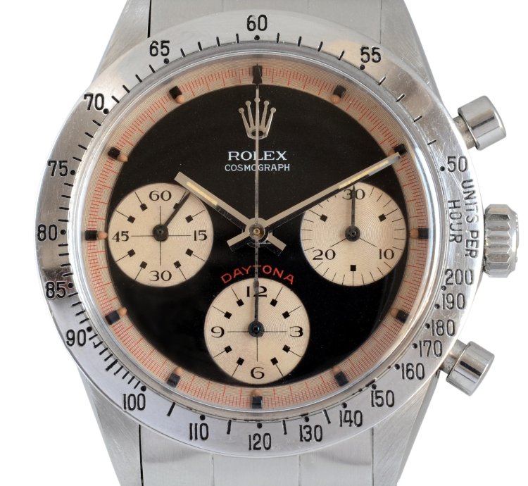 Rolex Daytona Cosmograph 6262 Daytona Exotic Paul Newman Black Dial To 3 Colors 1970