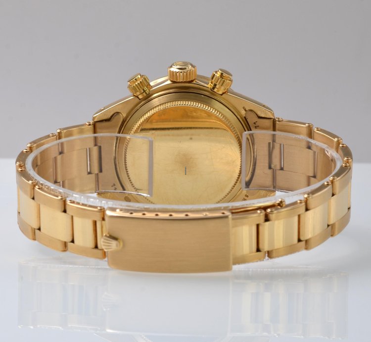 Rolex Daytona Cosmograph 6263 Daytona Champagne Dial Yellow Gold 18kt Full Set 1985