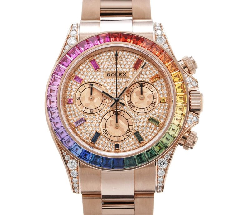 Rolex Daytona Cosmograph Daytona Rainbow 116595rbow