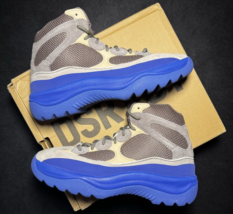 Adidas Yeezy Desert Boot Taupe Blue Gy0374