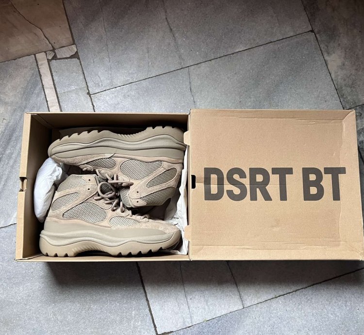 Adidas Yeezy Desert Boots Rock Deadstock