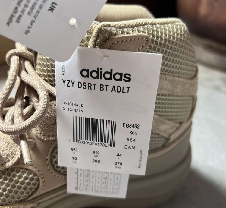 Adidas Yeezy Desert Boots Rock Deadstock