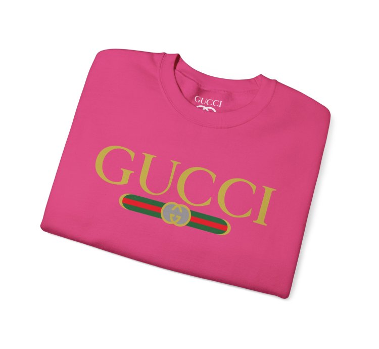 Gucci Gg Logo Heliconia Sweatshirt - Size Usa